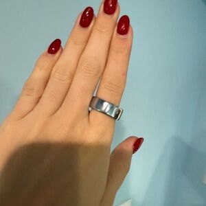 Silver Oura Ring Size 8